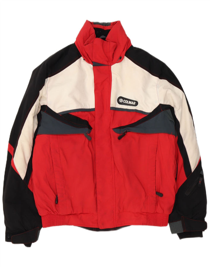 Colmar Veste de Ski Homme IT 50 Medium Rouge Colourblock