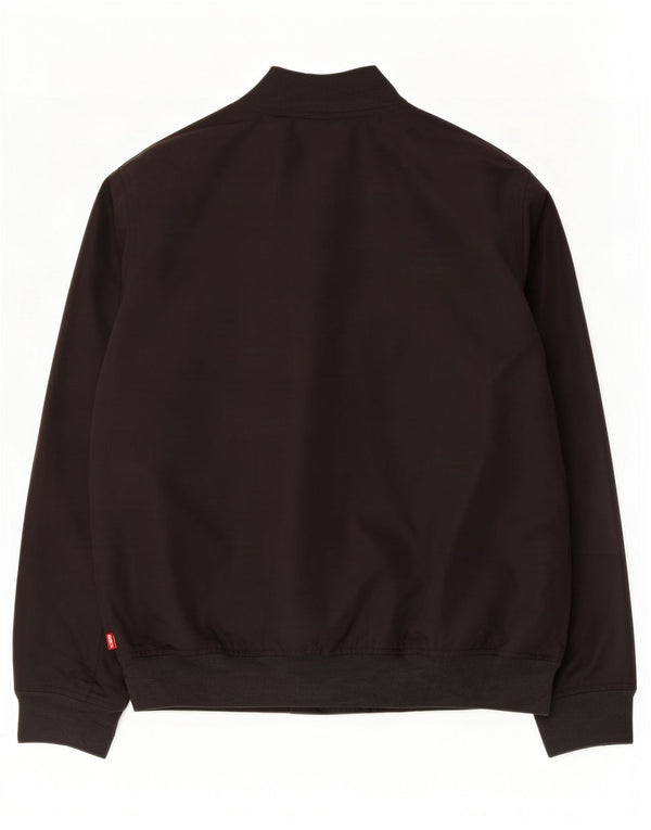 Levi's Veste Bomber Homme UK 40 Large Noir Polyester