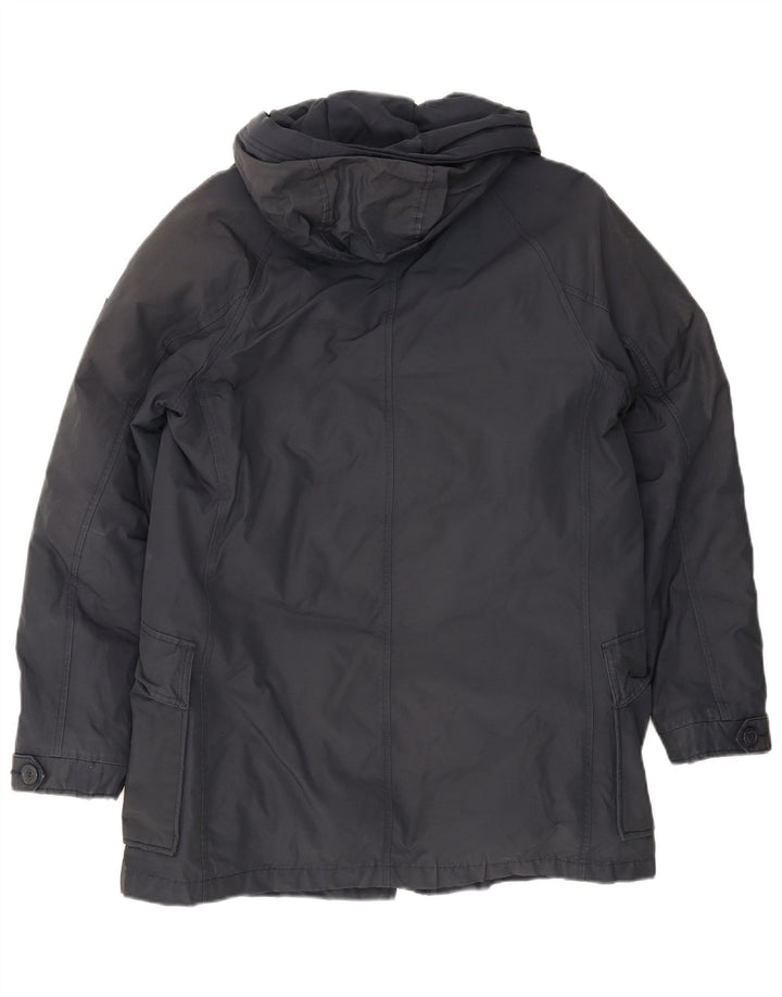 Woolrich Parka à capuche pour homme UK 36 Small Bleu marine