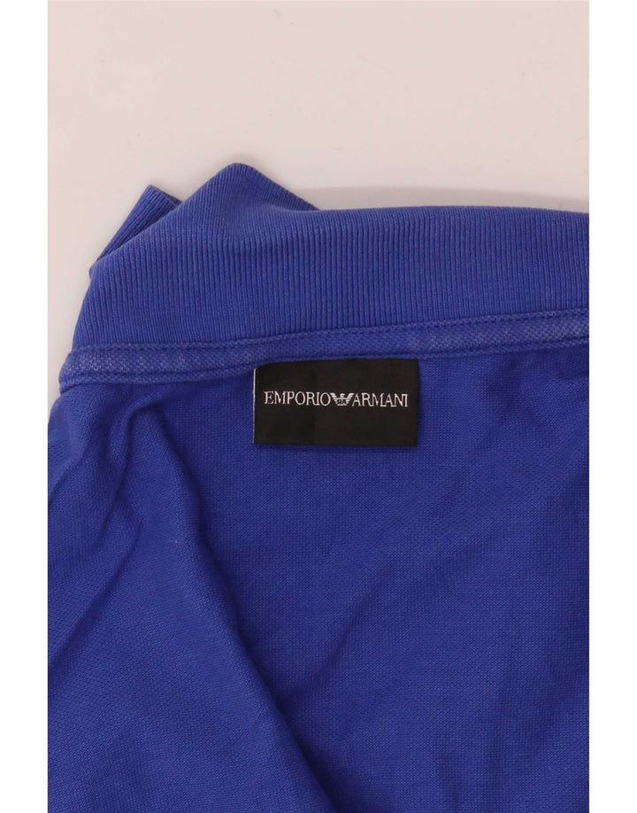 Polo Homme Emporio Armani Bleu Moyen