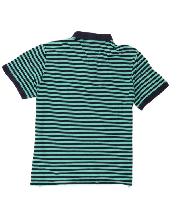 Crew Clothing Polo Homme 2XL Bleu Marine Rayé Coton