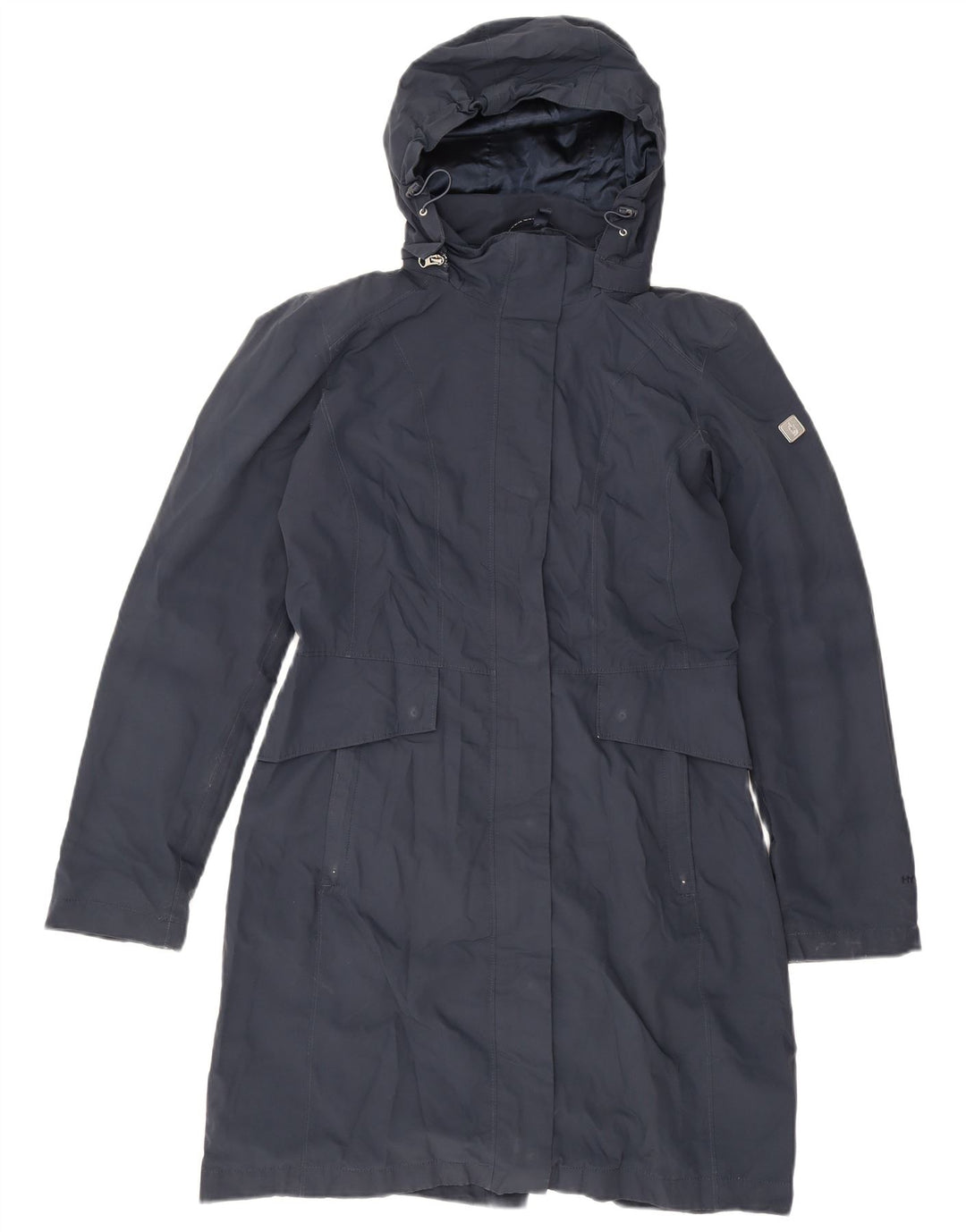 The North Face Imperméable à capuche pour femme UK 14 Medium Bleu marine Polyester