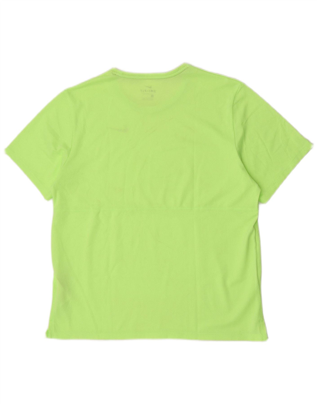 Nike Hommes Dri Fit Running T-Shirt Haut Large Vert Polyester