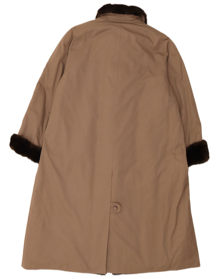 Valmeline Manteau Femme UK 20 2XL Marron Polyester