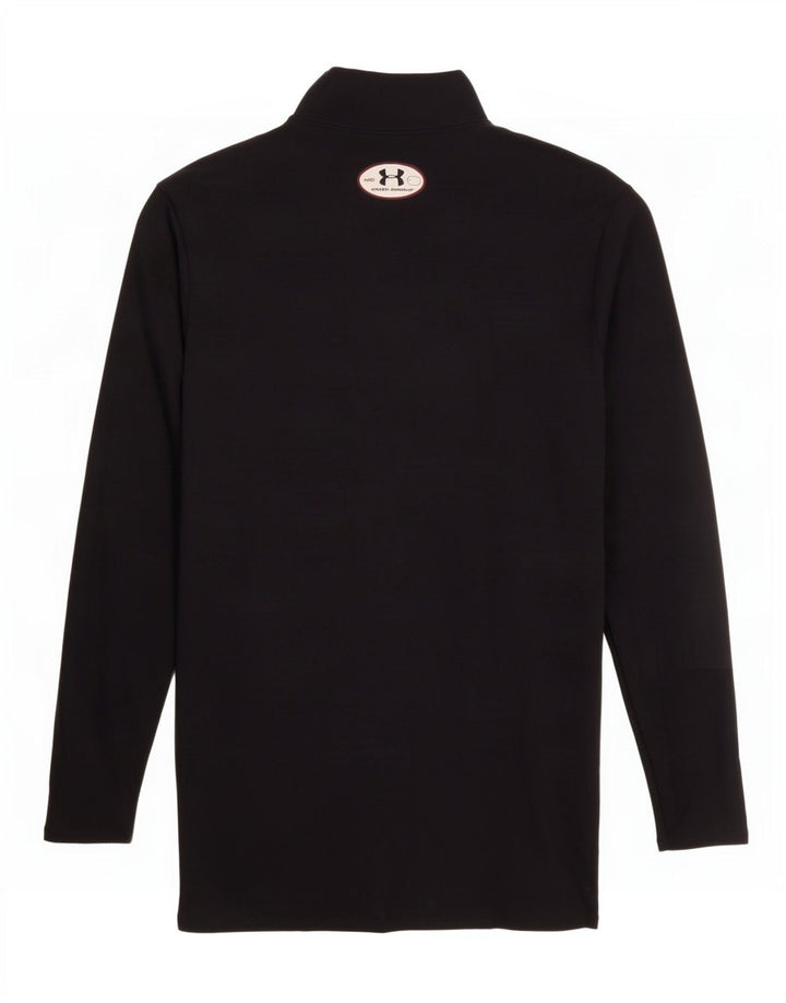 Under Armour Haut à Manches Longues Homme Nylon Noir Moyen
