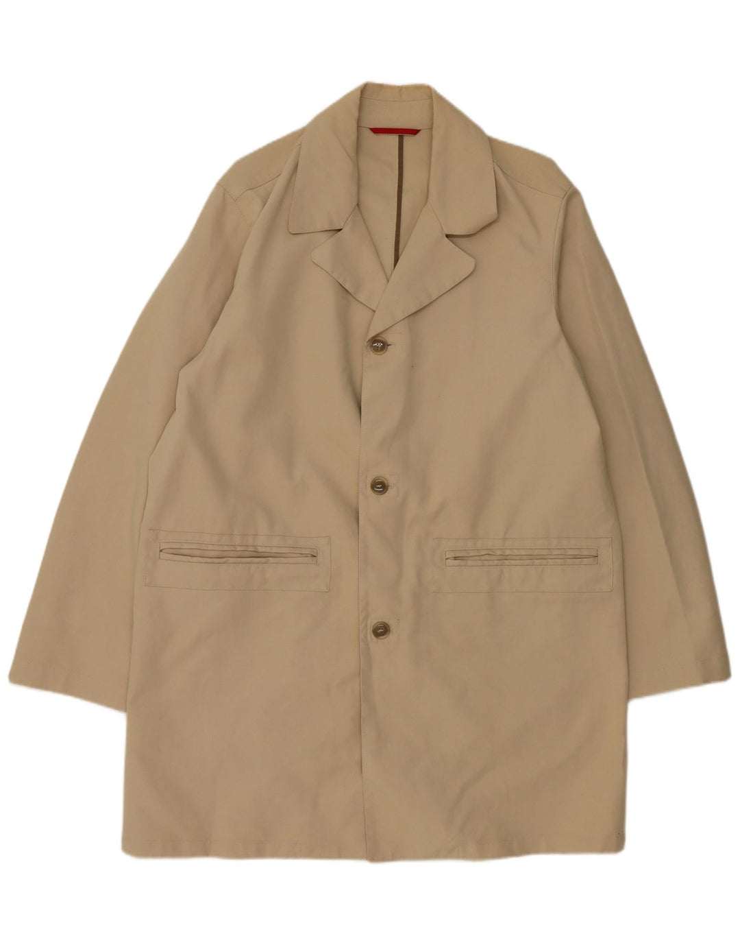 Belfe Manteau Homme UK 42 XL Coton Beige