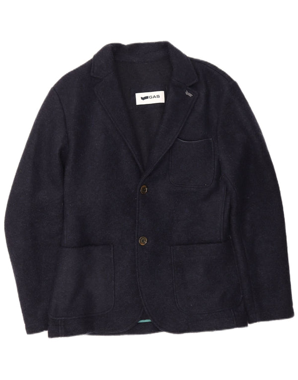 Gas Veste Blazer 2 Boutons Homme IT 48 Bleu Marine Moyen