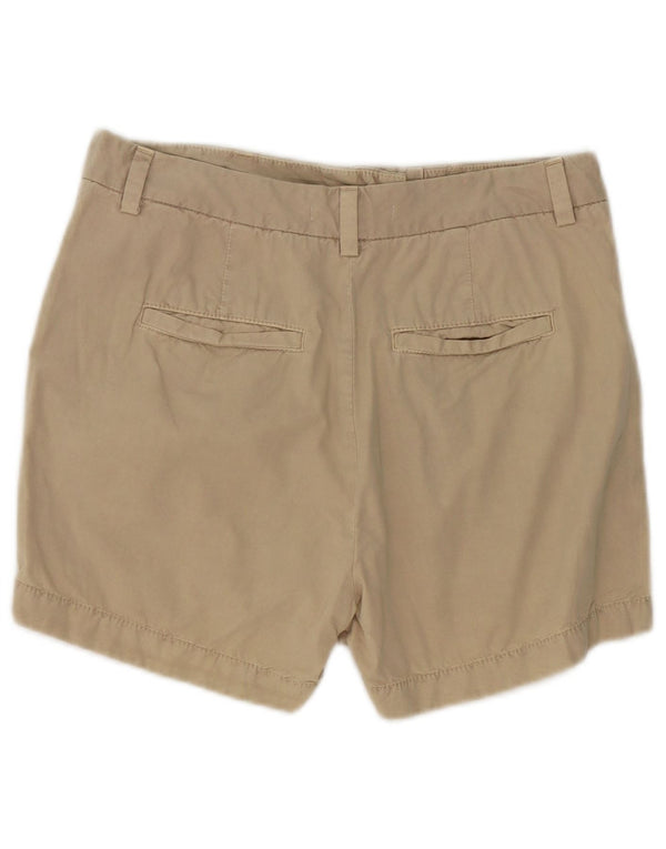 Marks & Spencer Short Chino Femme UK 8 Small W28 Coton Beige