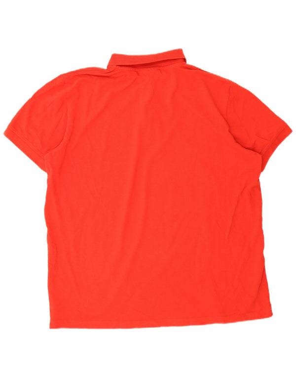 KAPPA Polo Homme 2XL Rouge Coton