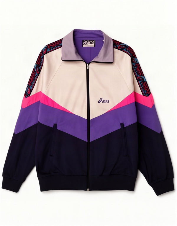 Veste de survêtement Asics pour homme IT 52 Large Multicolore Colourblock