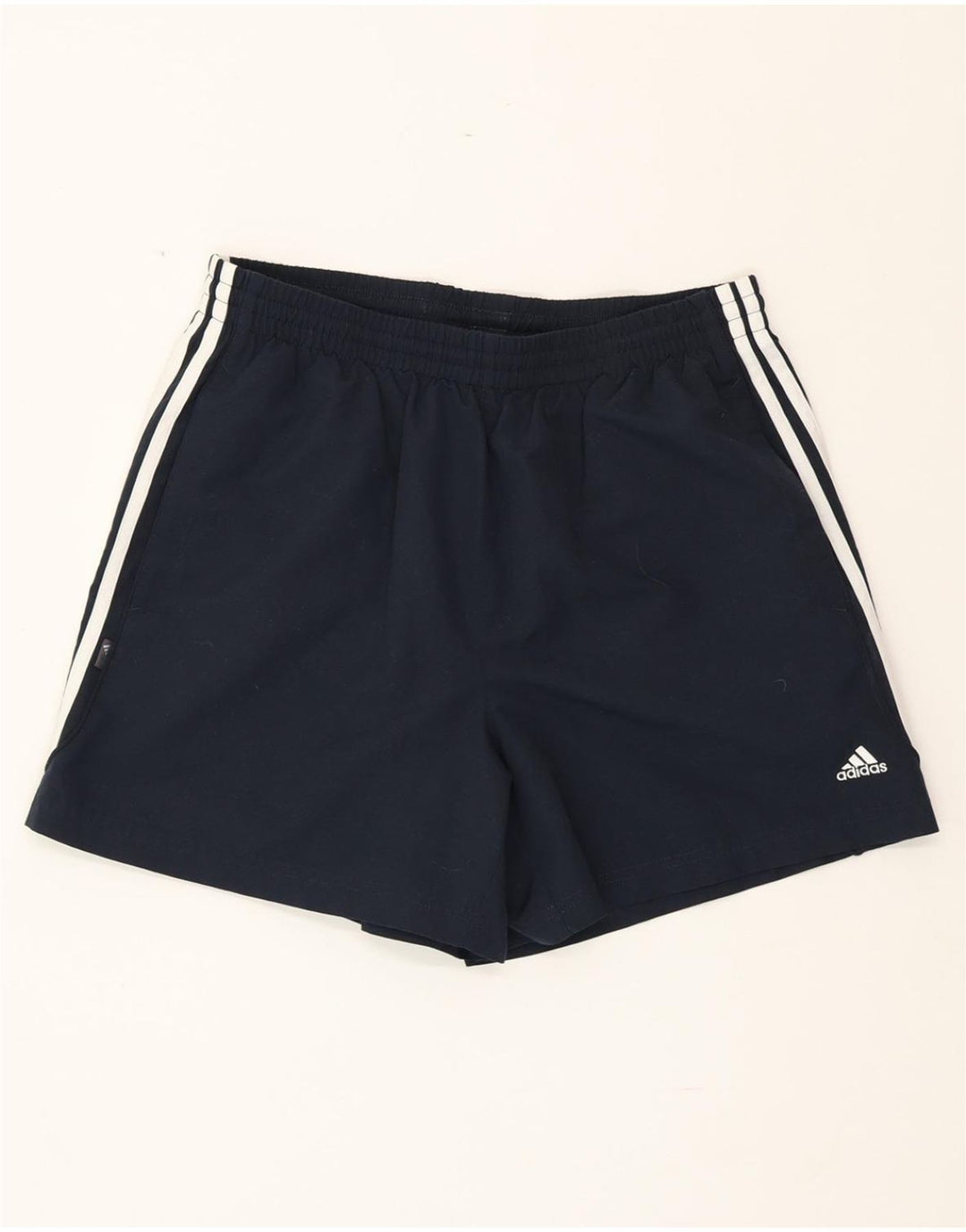 ADIDAS Short de sport pour hommes, grand, bleu marine, polyester