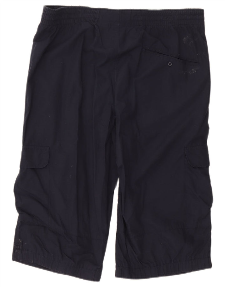 Adidas Short Cargo Homme Moyen W36 Bleu Marine Coton