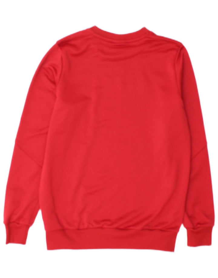 Umbro Sweat-Shirt Graphique Garçon 13-14 ans Rouge Polyester