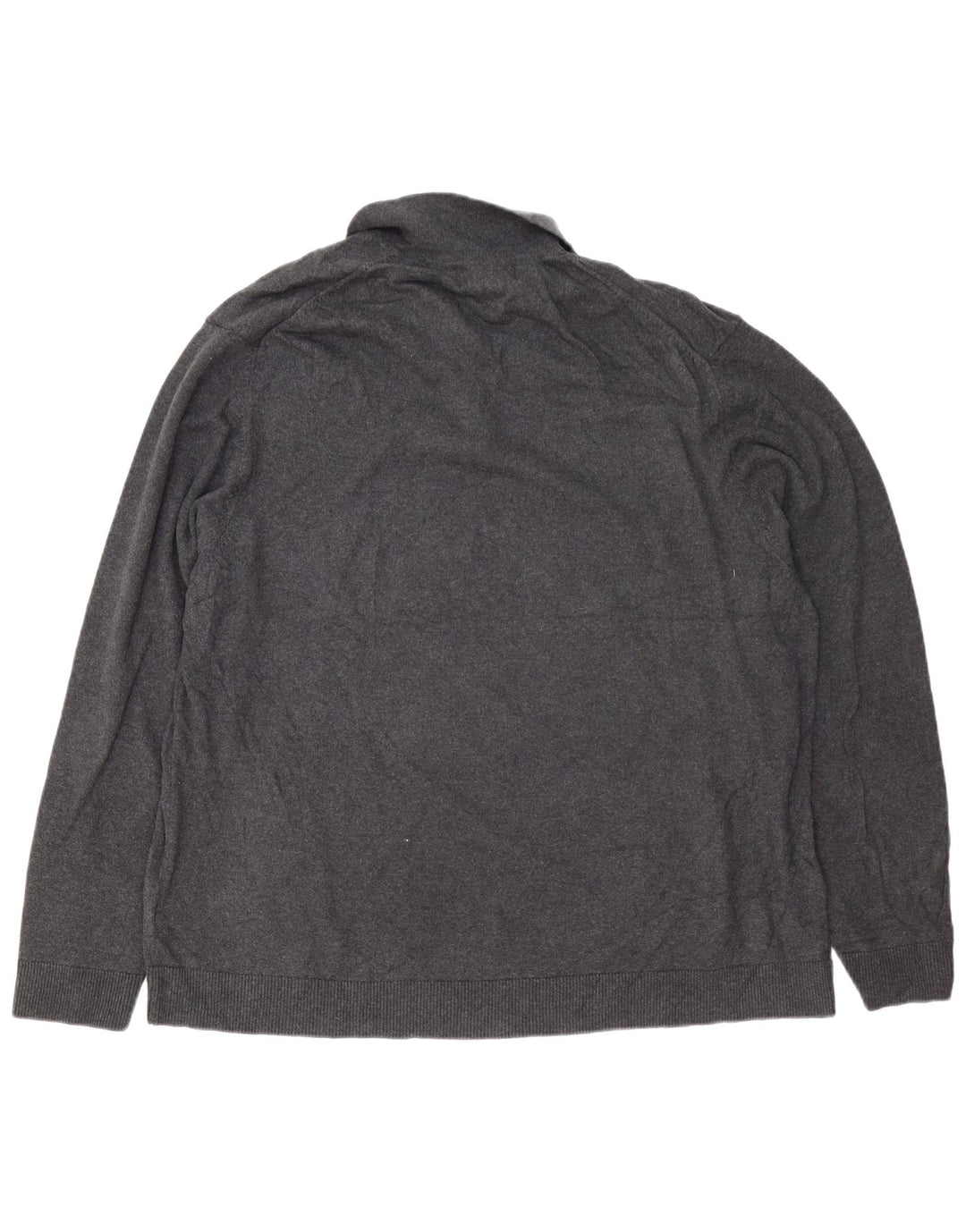 EDDIE BAUER Pull col polo pour homme 2XL Gris Coton