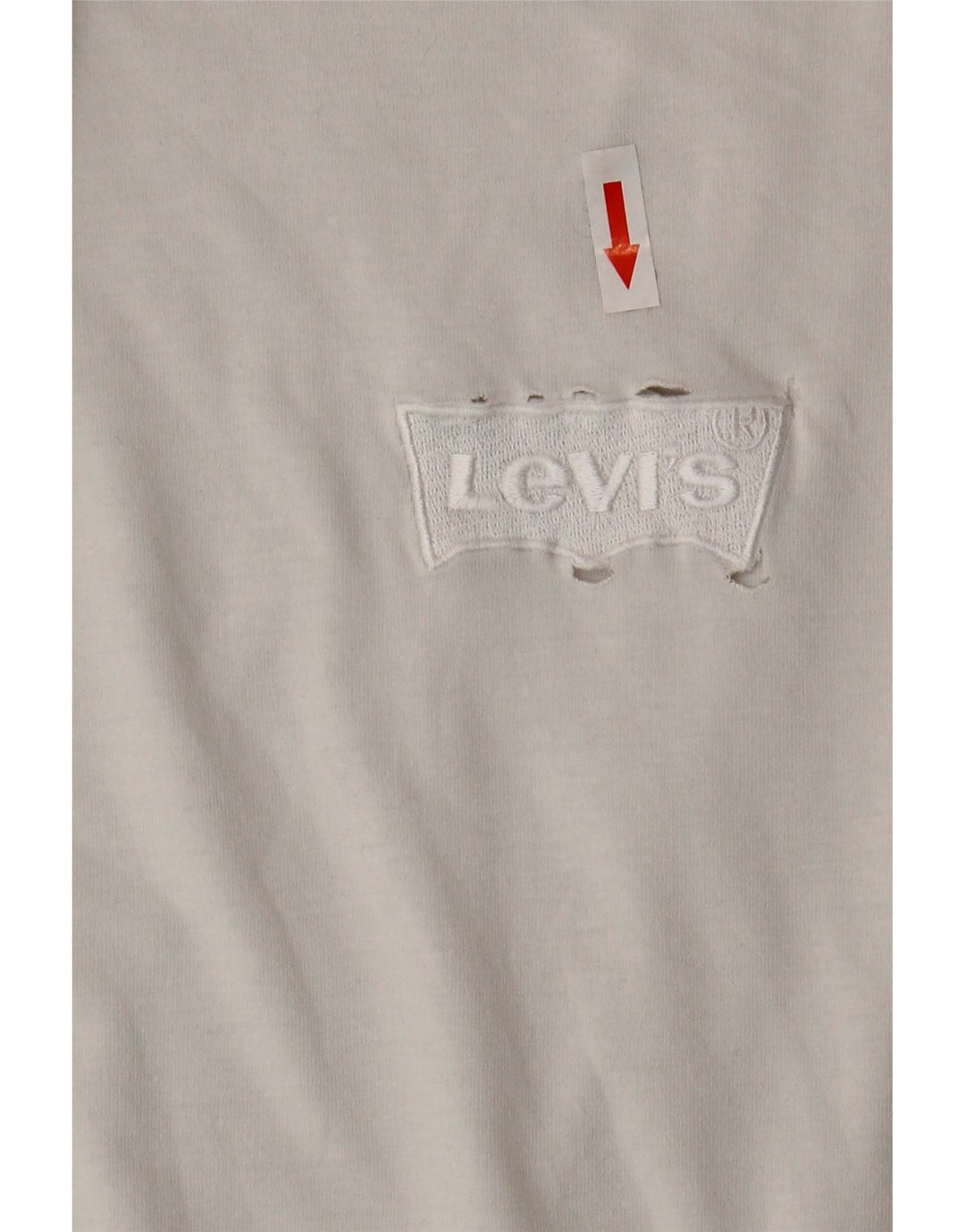 Levi's T-Shirt Coupe Relax Homme Blanc Large Coton