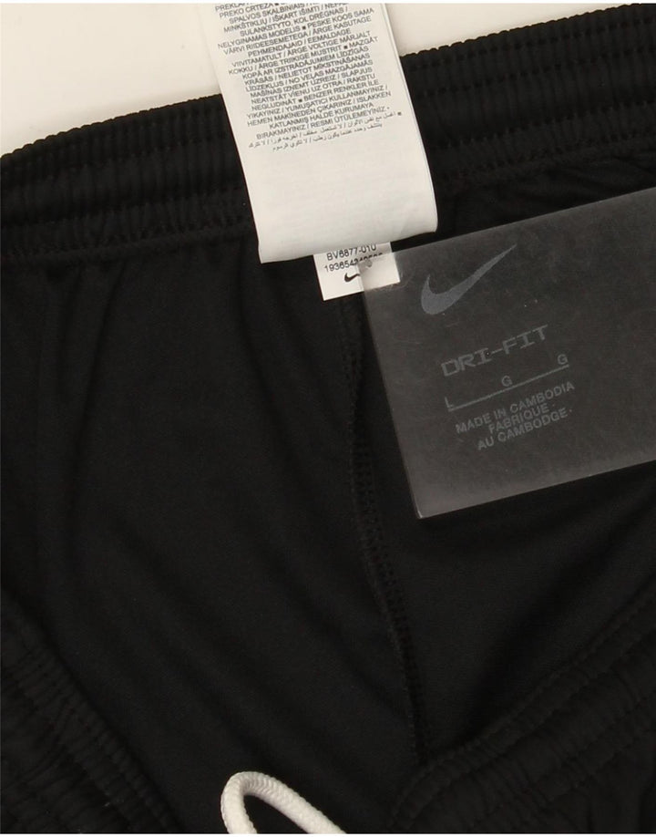 Pantalon de survêtement Nike Dri Fit pour hommes, grand, noir, polyester