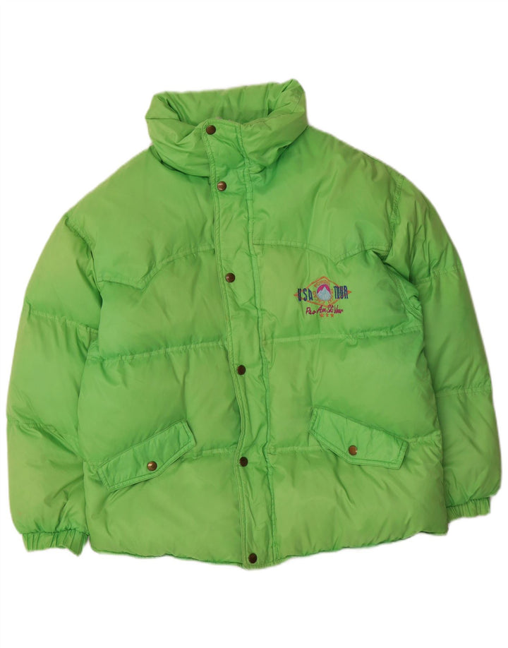 Cacao Veste matelassée surdimensionnée pour femme IT 44 en polyamide vert moyen