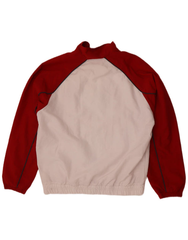 Adidas Veste de survêtement graphique pour homme UK 42/44 Large Blanc Colorblock