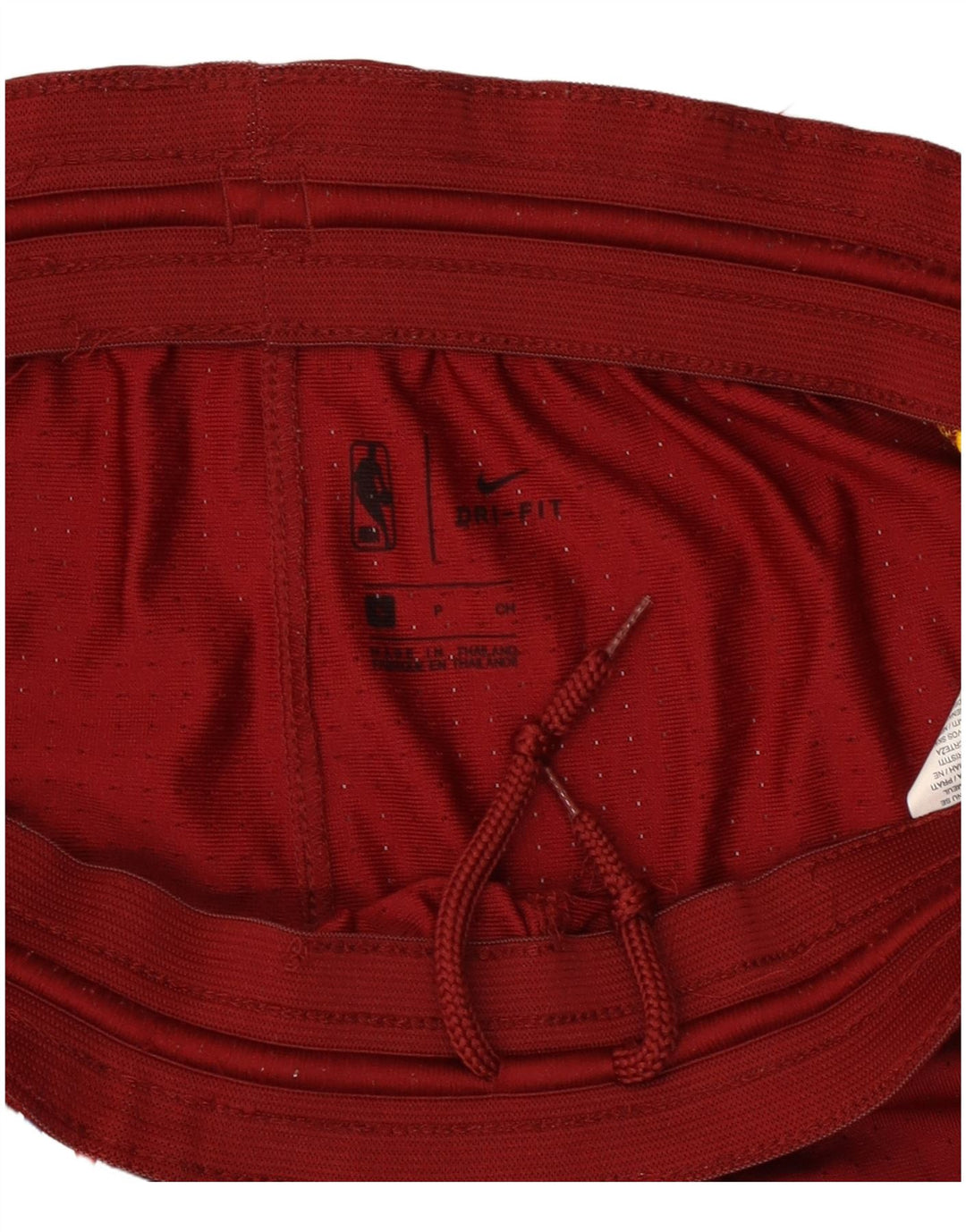 Nike Short de sport pour homme Petit polyester color block bordeaux