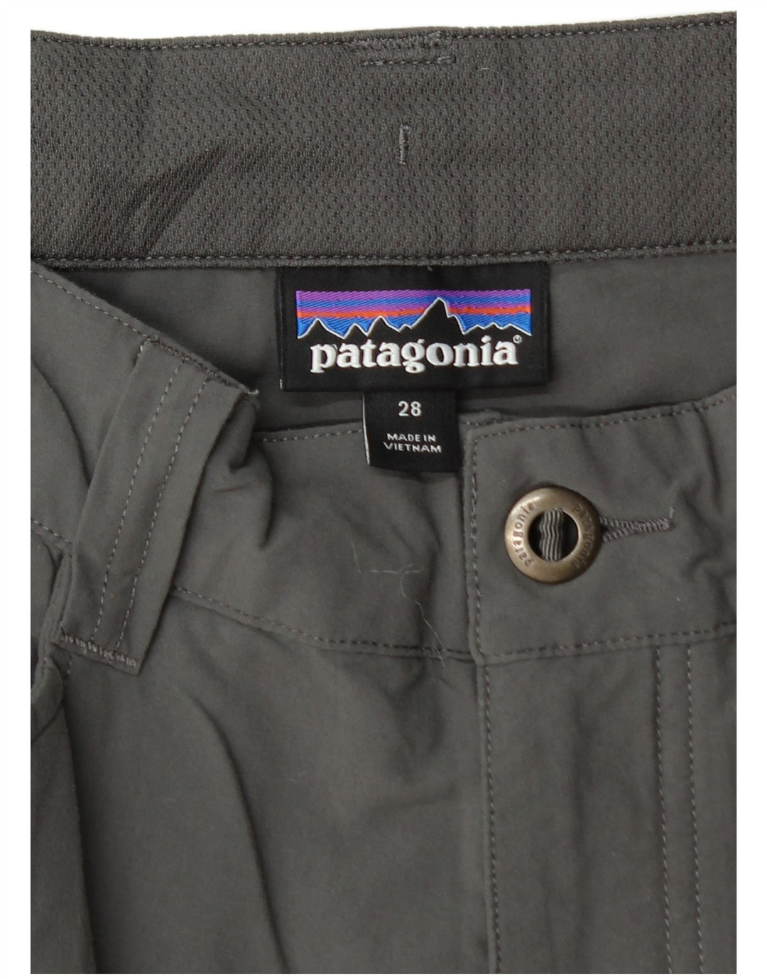 PATAGONIA Short Cargo W28 Homme Petit Gris Nylon