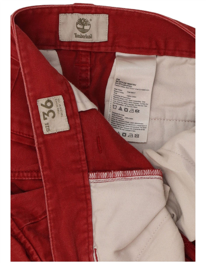 Timberland Short Cargo Homme W36 Grand Coton Rouge