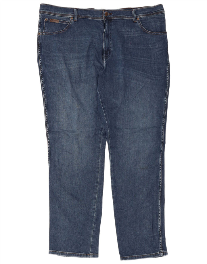 Wrangler Jean Slim Texas Homme W44 L32 Bleu Coton