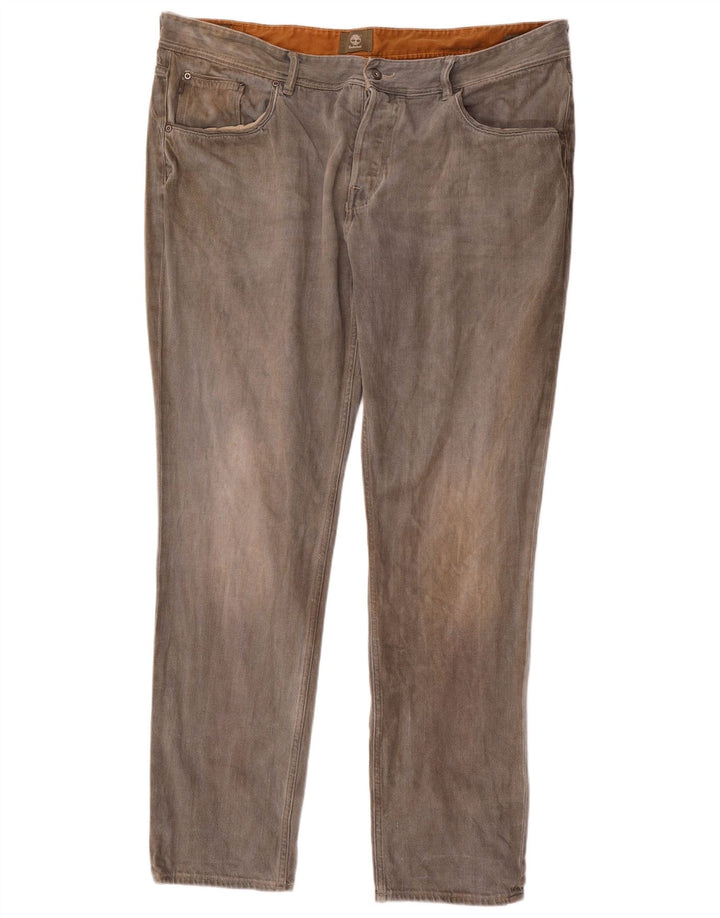 Timberland Jean Slim Homme W42 L34 Gris Coton