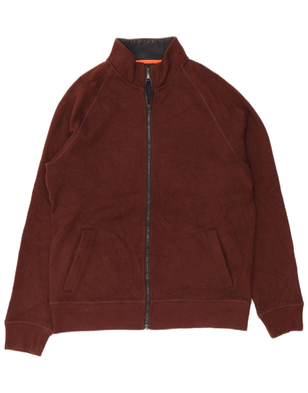 John Lewis Veste de survêtement pour homme en polyester bordeaux moyen