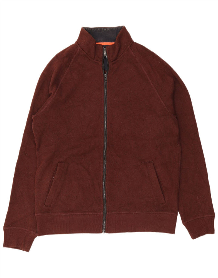 John Lewis Veste de survêtement pour homme en polyester bordeaux moyen