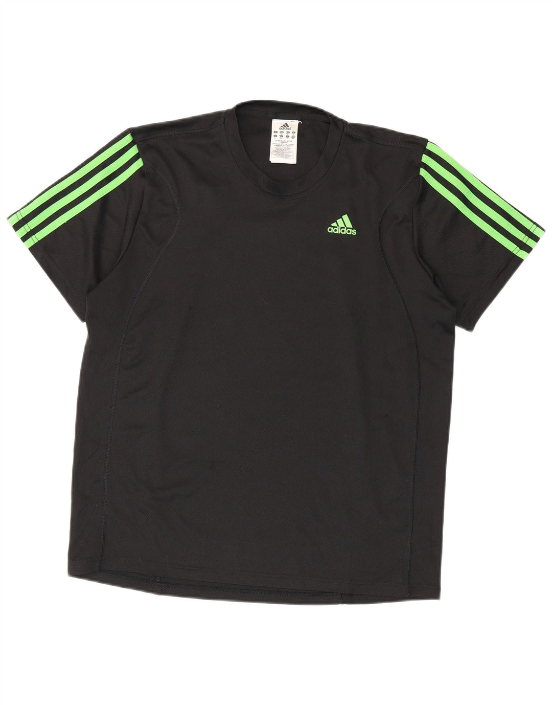 ADIDAS T-Shirt Climalite Homme Noir Moyen Polyester