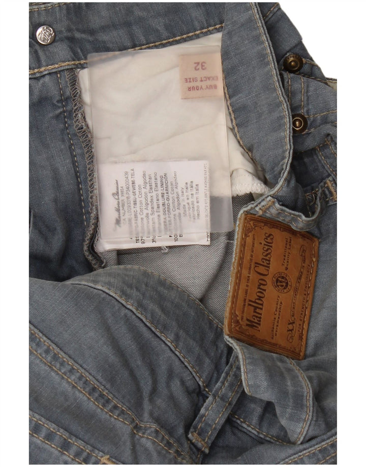 Marlboro Classics Jean Slim Homme W32 L29 Bleu Coton