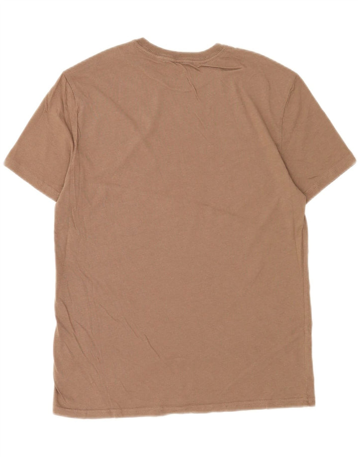 Hurley T-Shirt Graphique Homme Marron Moyen Coton