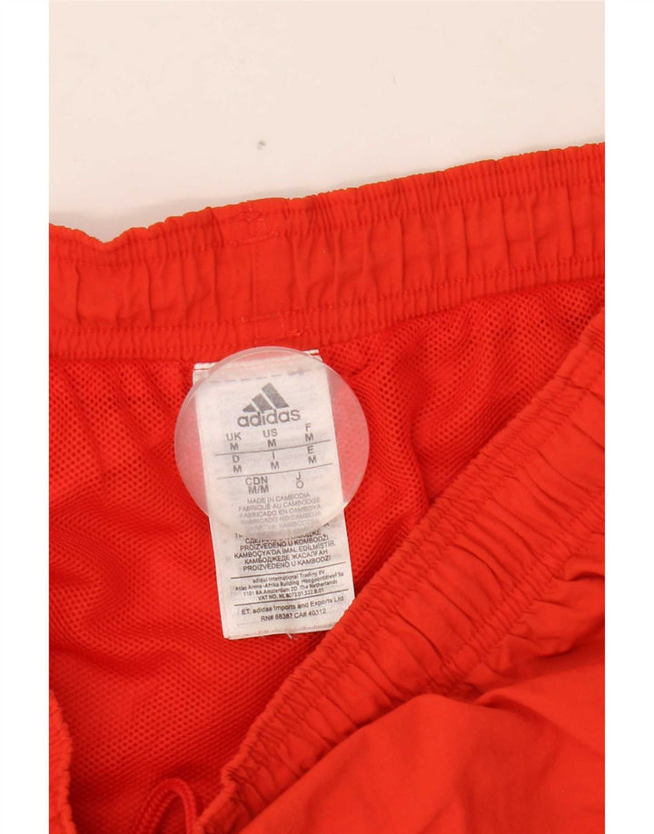 Adidas Short de bain pour homme en nylon rouge moyen