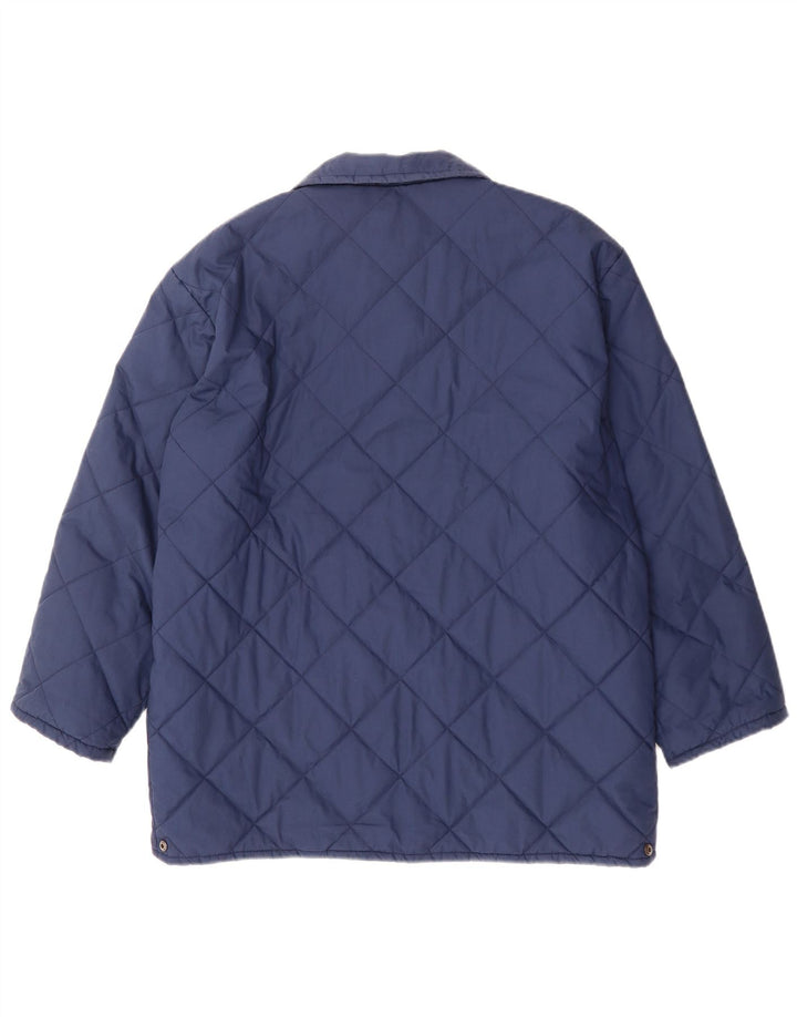 Fila Veste matelassée XL pour homme Bleu marine
