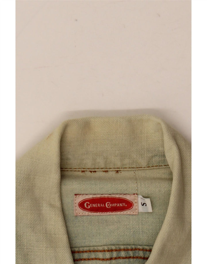 General Company Veste en jean pour femme UK 10 Petit Bleu