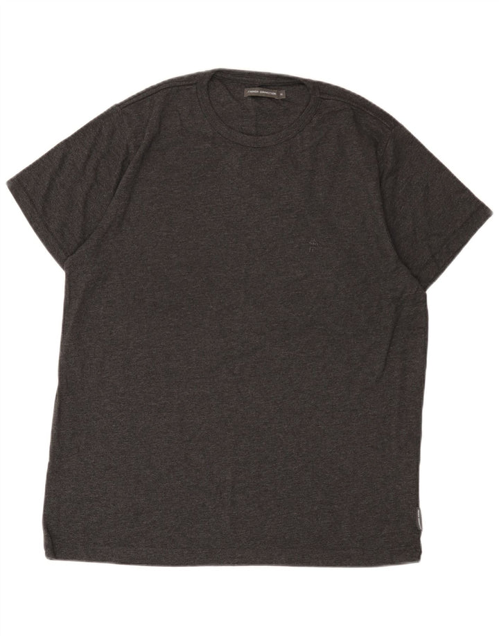 French Connection T-Shirt Homme Gris XL Coton