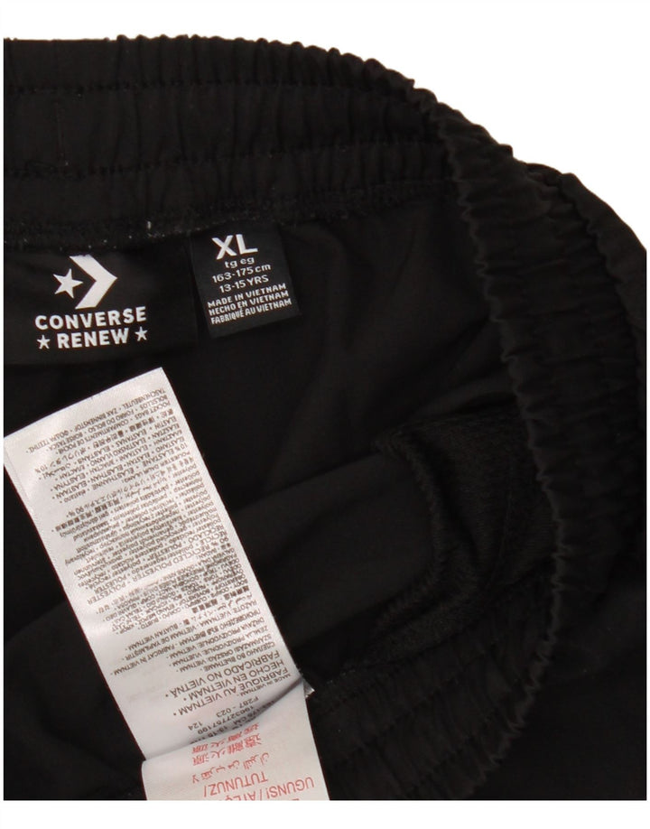 Converse Short de sport graphique pour garçon 13-14 ans XL Noir Polyester