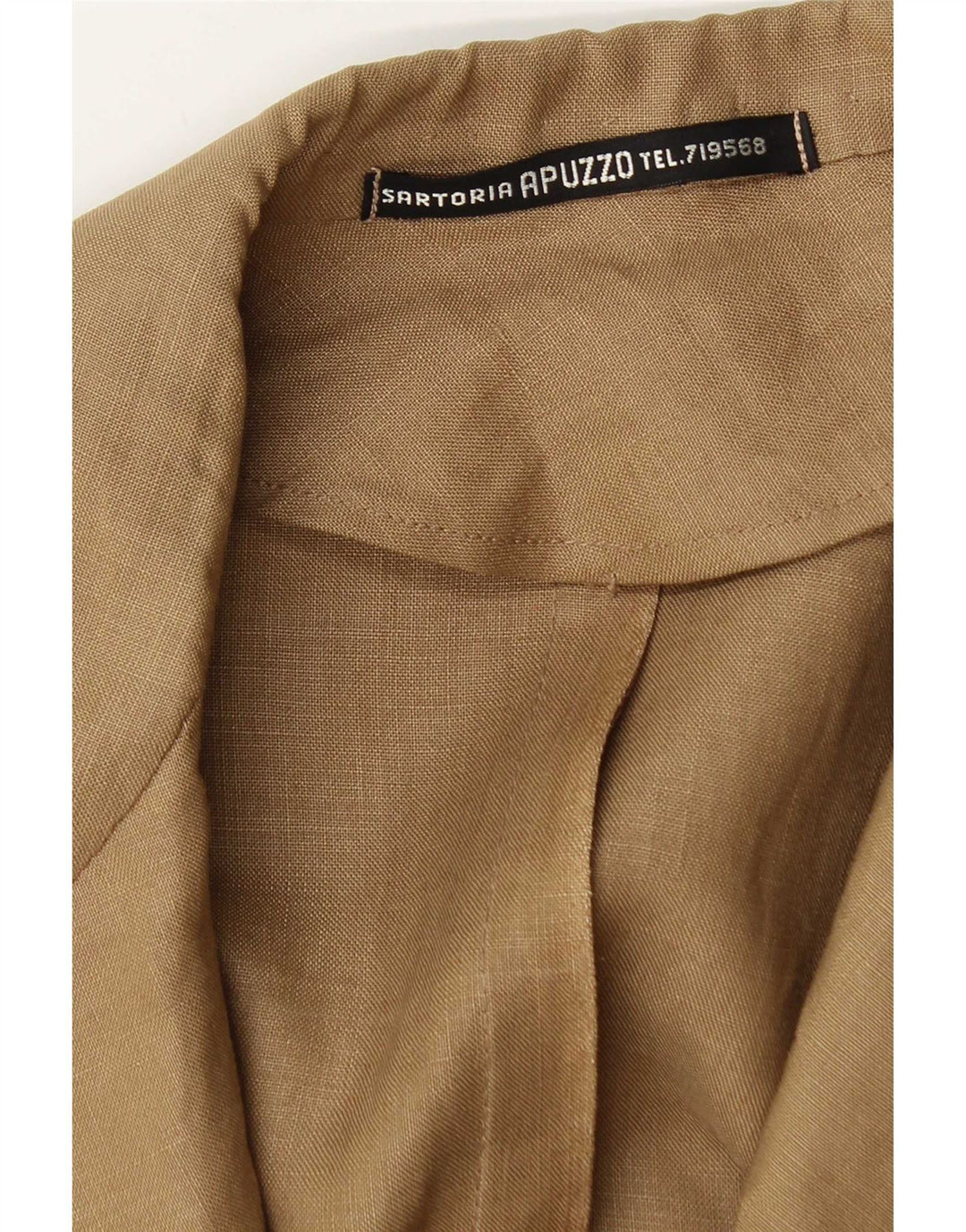 vintage Homme 3 Bouton Blazer Veste UK 38 Beige Moyen