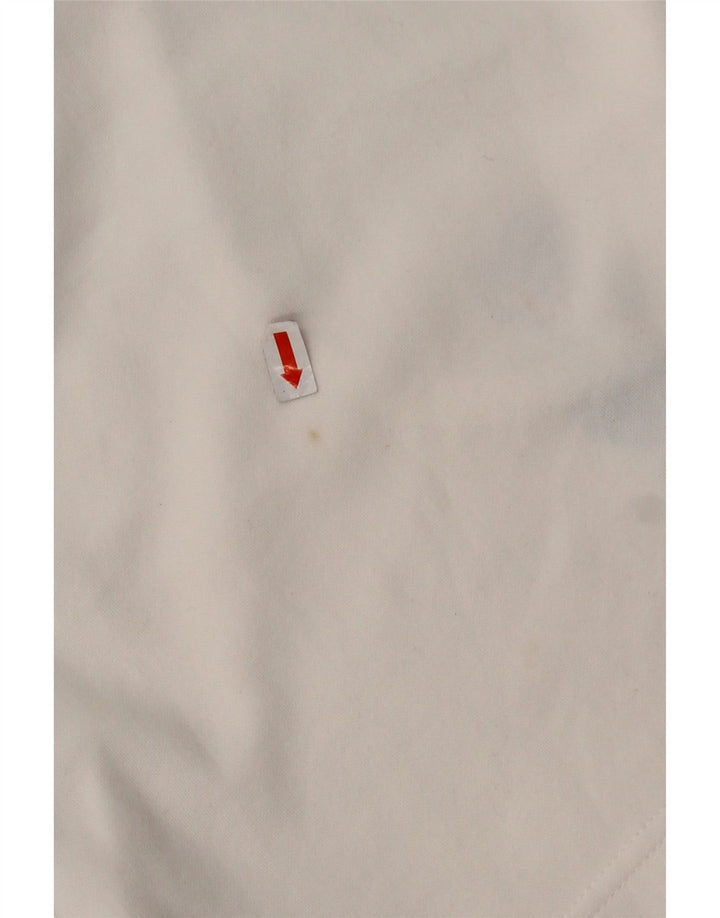 Lotto Short de sport graphique pour hommes, grand, blanc, polyester