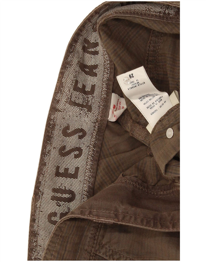 Guess Short Cargo Homme W29 Petit Coton Marron