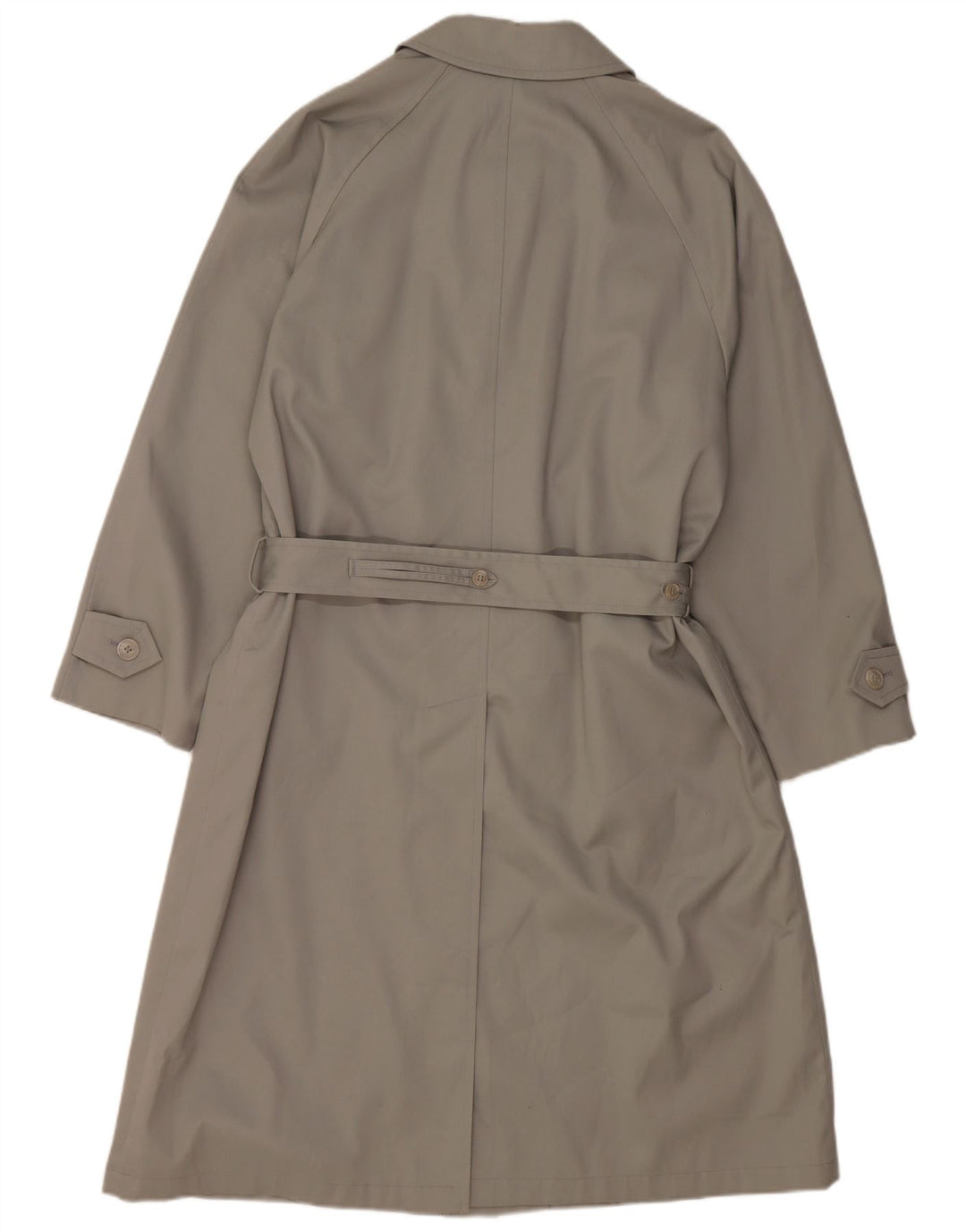 VINTAGE Trench-coat coupe ample pour homme IT 44 XS Beige Polyester