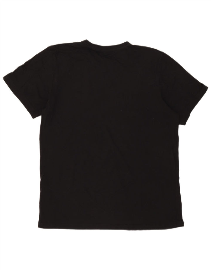 Nike T-Shirt Homme Noir Moyen Coton