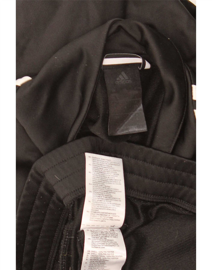 Adidas Veste de survêtement pour homme Large Noir Polyester