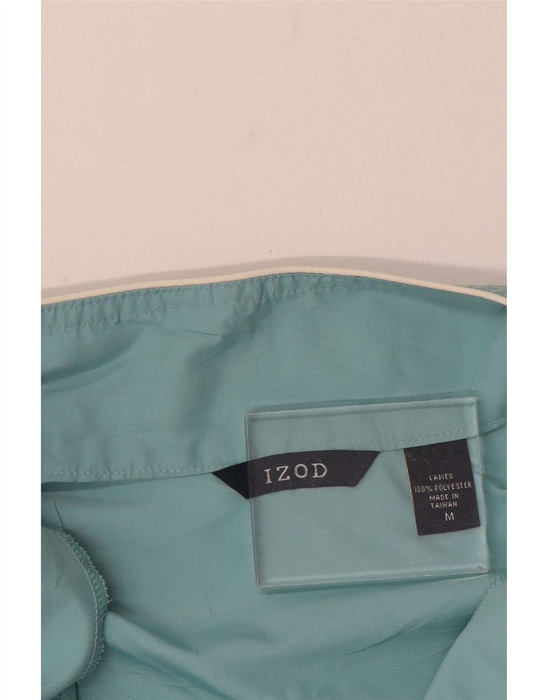 IZOD Haut de Survêtement Pull Col Zippé Homme Bleu Moyen Polyester