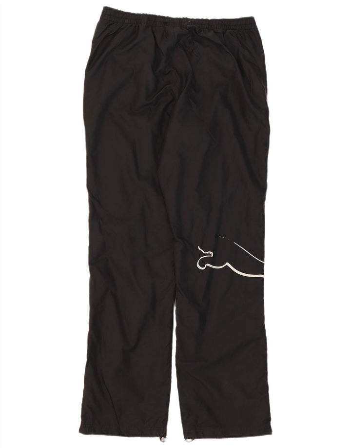 Puma Pantalon de Survêtement Graphic Homme Noir Polyamide