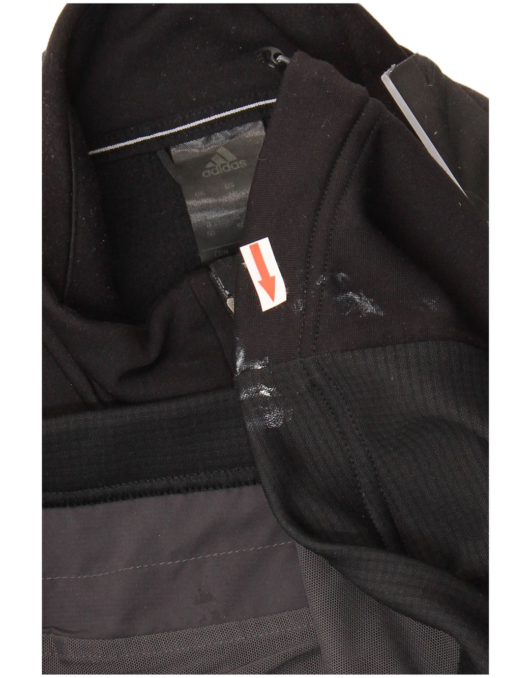 Adidas Veste de survêtement pour homme UK 40/42 Medium Noir Polyester