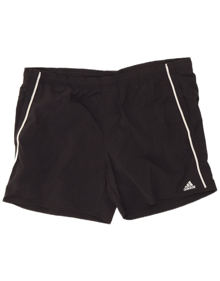 Adidas Short de sport pour homme 2XL en nylon noir