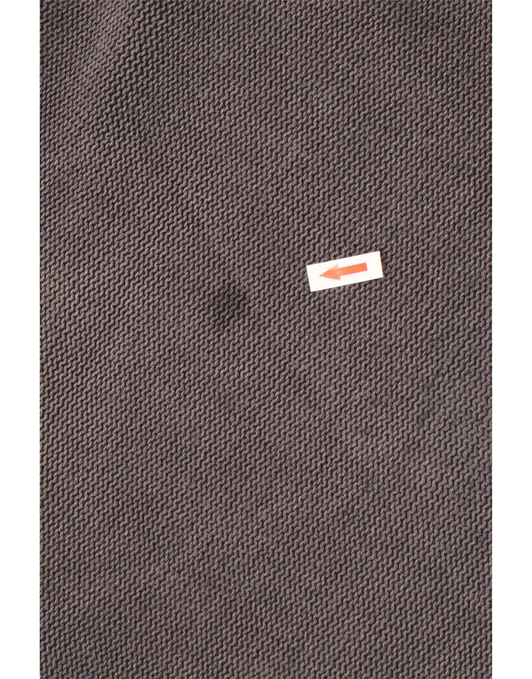 WEIRD FISH Sweat-shirt à col zippé pour homme Petit gris en coton color block