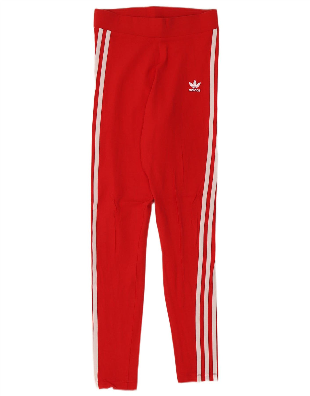Adidas Leggings Femme UK 10 Petit Coton Rouge