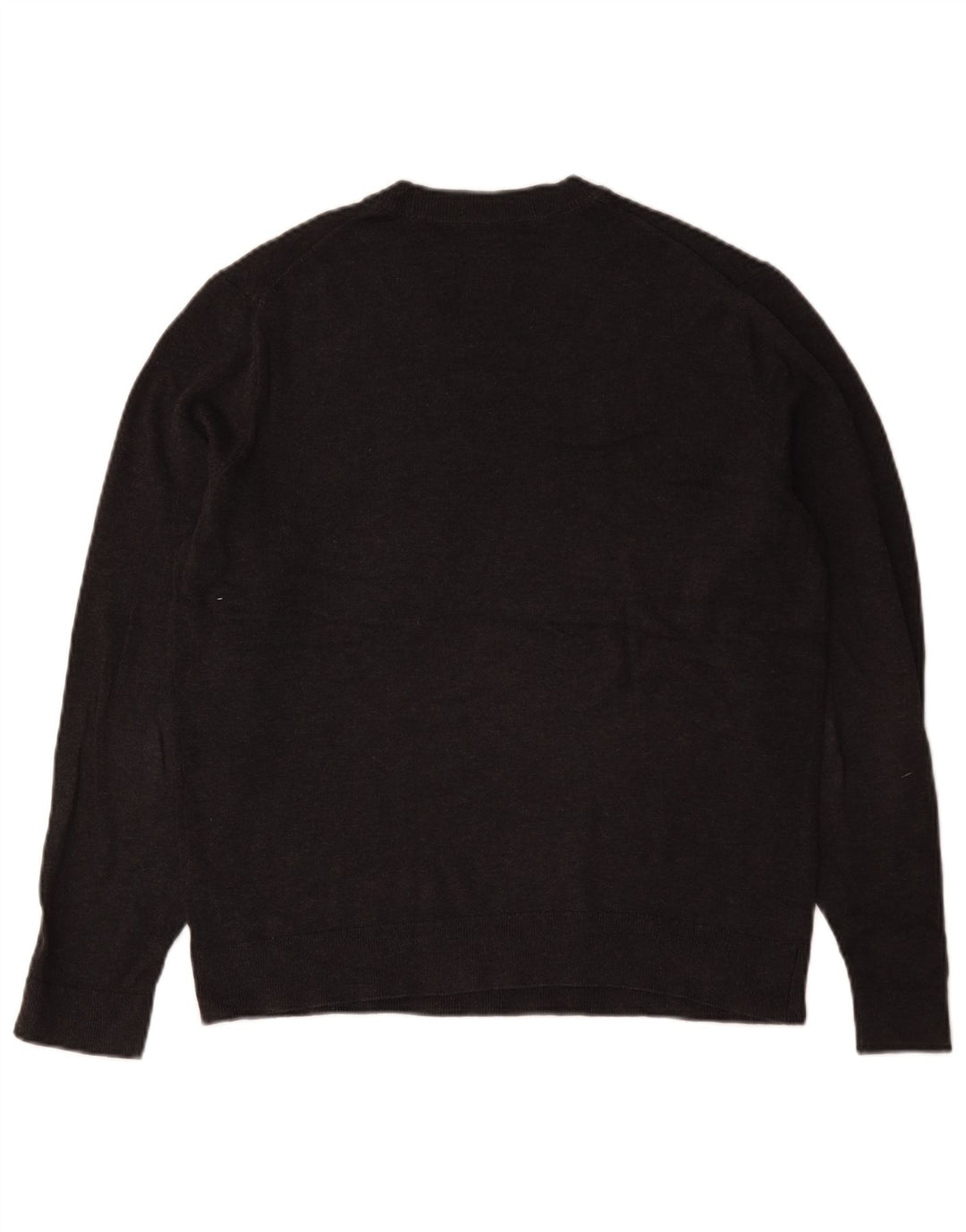 Abercrombie & Fitch Pull ras du cou pour homme en coton gris moyen